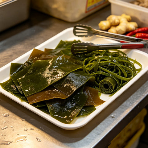 Fresh Crunchy Green Seaweed Salad