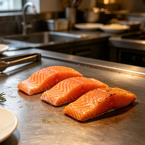 Premium Wild-Caught Fresh Salmon Fillets